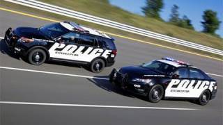 2012 Ford Interceptor Police cars revealed [upl. by Laekim]