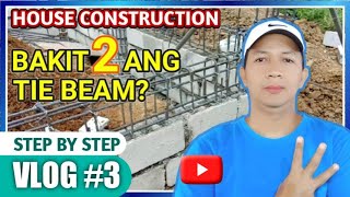 TIE BEAM  paano gumawa ng tie beam  construction of tie beam [upl. by Hesta]