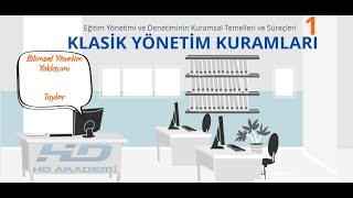 Bilimsel Yönetim Yaklaşımı Taylorizm  Klâsik Yönetim Kuramları Ekys [upl. by Alliuqa]