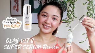 Olay Niacinamide  Vitamin C Super Serum 1st Impression Review [upl. by Adnol981]