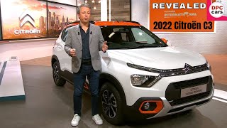 2022 Citroen C3 Revealed [upl. by Koziara677]