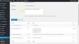 How to edit DNS settings inside your WordPress site with the DNS Manager plugin [upl. by Ainad671]