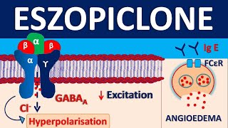 Eszopiclone for insomnia  Mechanism precautions amp side effects [upl. by Haropizt]