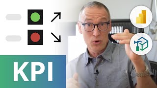 Creating KPI In Power BI Desktop [upl. by Madelena]