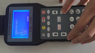 CK100 CK100 Auto Key Programmer Test Video [upl. by Victorie]