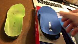 Review of Orthoticsshoe insoles that might replace SuperFeet [upl. by Nordgren359]