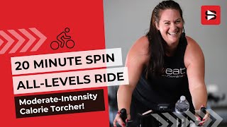 Free 20 Minute Spinning Workout  Spin to Begin Beginner Spin Class [upl. by Melinde]