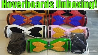 Unboxing 2 Hoverboards [upl. by Gardol249]