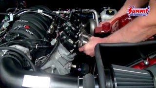 JBA Shorty Headers Install on a 2013 Camaro  Summit Racing [upl. by Ykvir388]