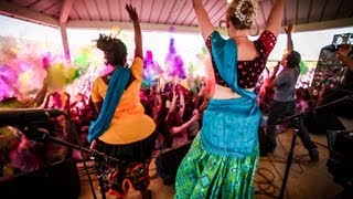 KIRTANIYAS  Nitai Gauranga feat MC Yogi  Festival of Colors OFFICIAL HOLI [upl. by Myer]