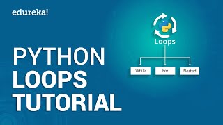 Python Loops Tutorial  Python For Loop  While Loop Python  Python Training  Edureka [upl. by Onivag]