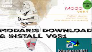 How to free download and install lectra Modaris V6R1 Bangla tutorial 2017 [upl. by Khoury]