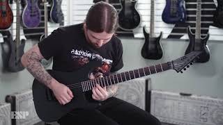 ESP Guitars LTD Black Metal Series Demo [upl. by Lalaj]