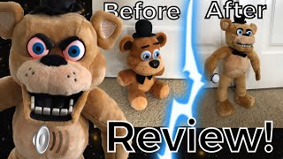 Realistic Freddy Fazbear Plush Review FNAF [upl. by Susumu]