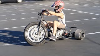 125cc BIG WHEEL DRIFT TRIKE BUILD PROJECT [upl. by Roman]